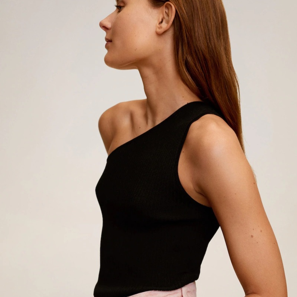 Mango Asymmetrical Top